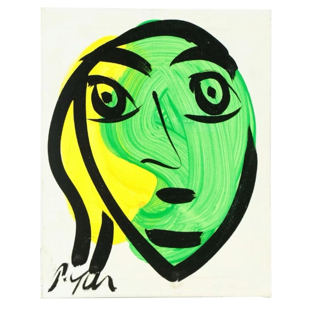 Abstract Expressionist Acrylic Painting by Peter Robert Keil - Signed